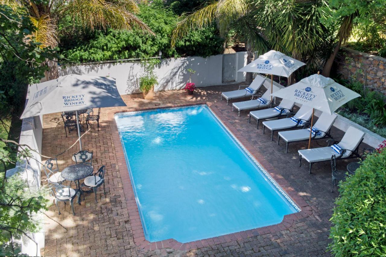 Rickety Bridge Manor House Guest House Franschhoek Ngoại thất bức ảnh