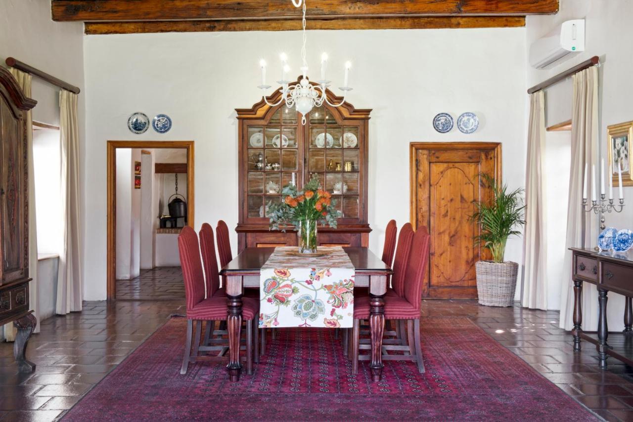 Rickety Bridge Manor House Guest House Franschhoek Ngoại thất bức ảnh